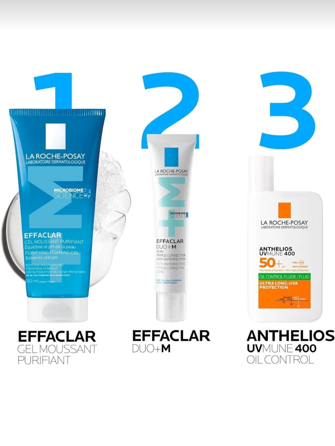 كريم مرطب إيفاكلار دو+ إم للوجه للبشرة الدهنية، يعالج الشوائب والرؤوس السوداء