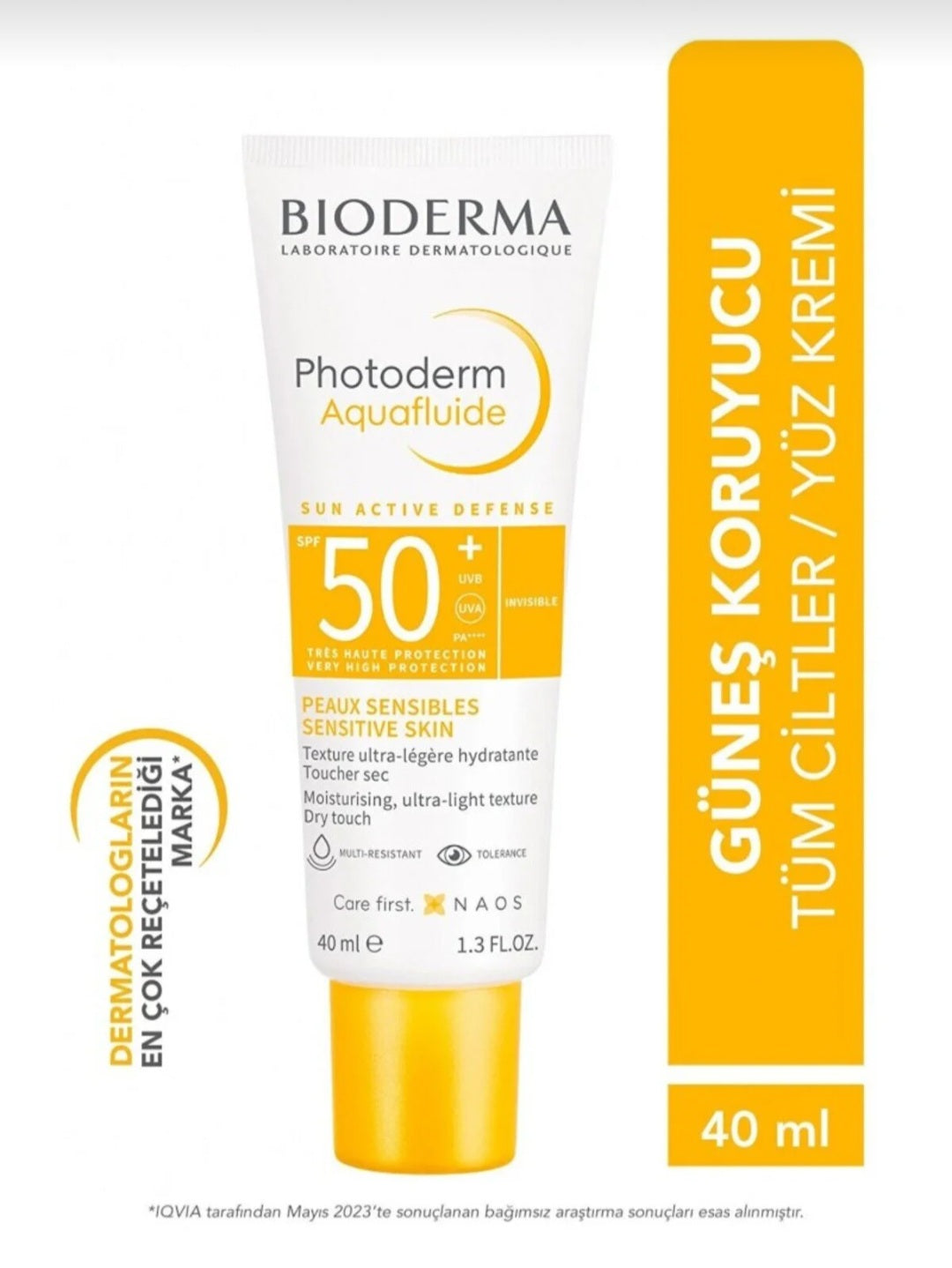 فوتوديرم أكوا فلويد بعامل حماية 50+ - واقي الشمس عديم اللون 40 مل (سينسيبو H2O)