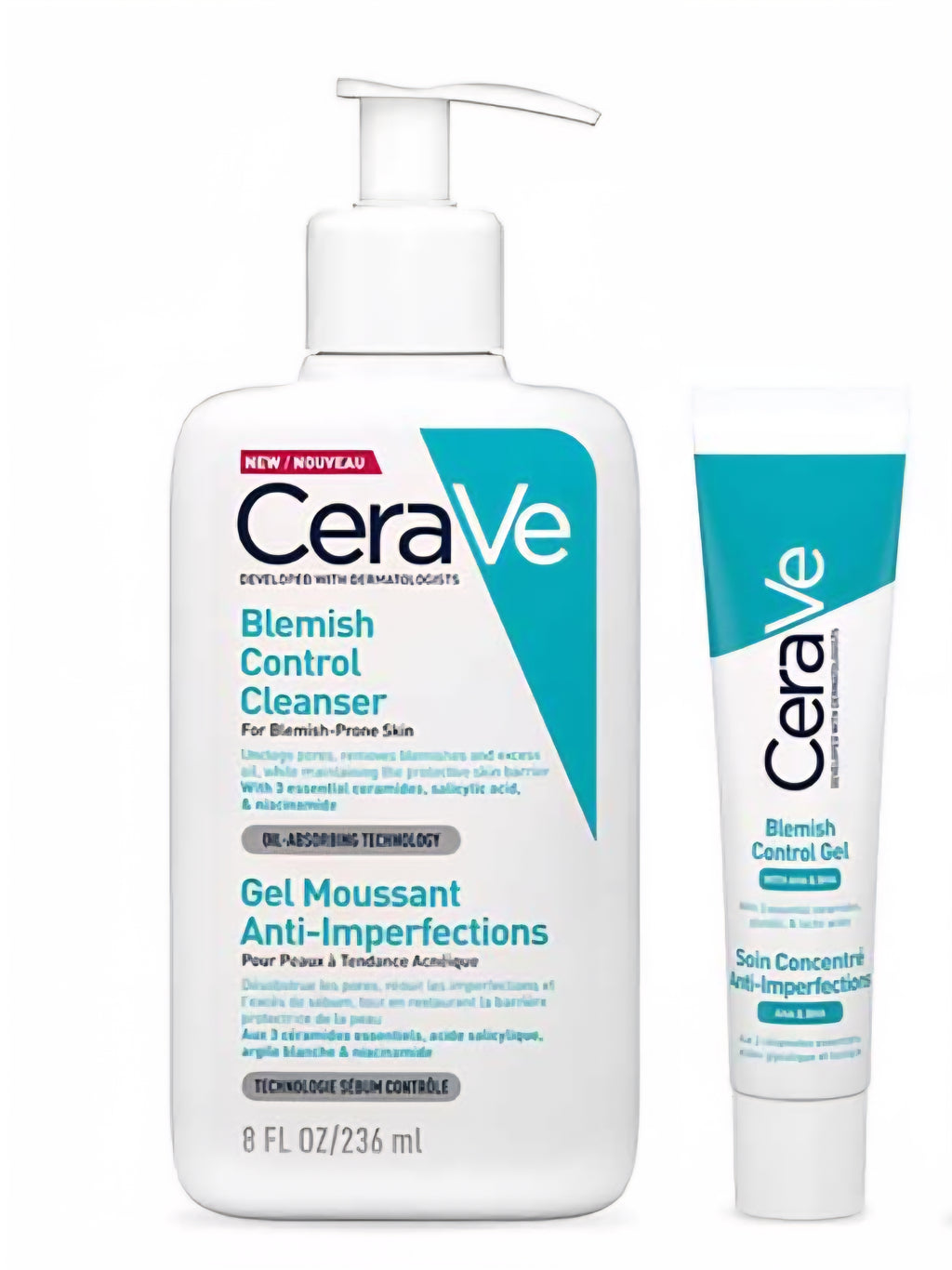 مجموعة سيرافي للعناية بالبشرة النقية: مجموعة من 3 خطوات لمكافحة الشوائب والترطيب