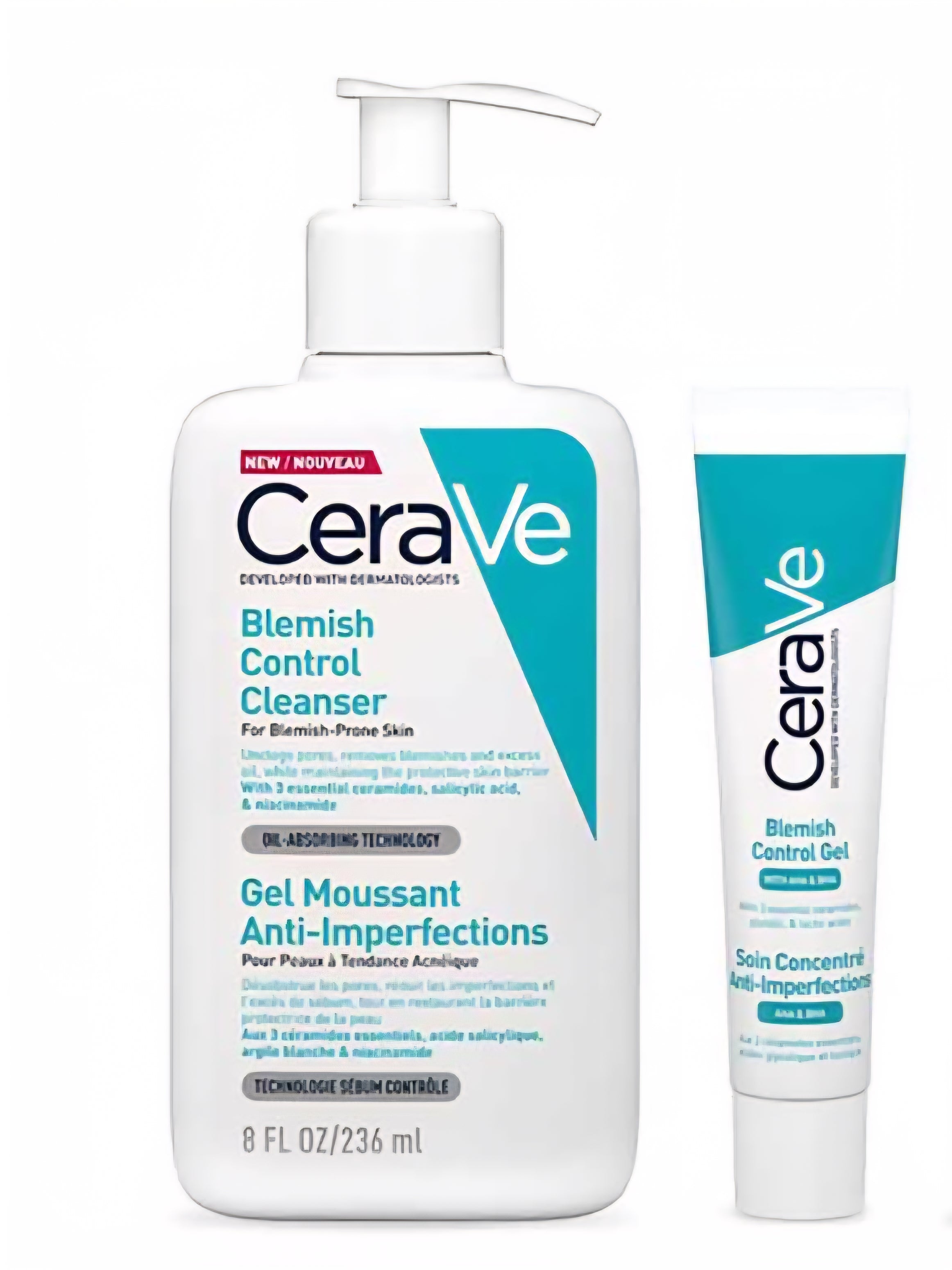 مجموعة سيرافي للعناية بالبشرة النقية: مجموعة من 3 خطوات لمكافحة الشوائب والترطيب