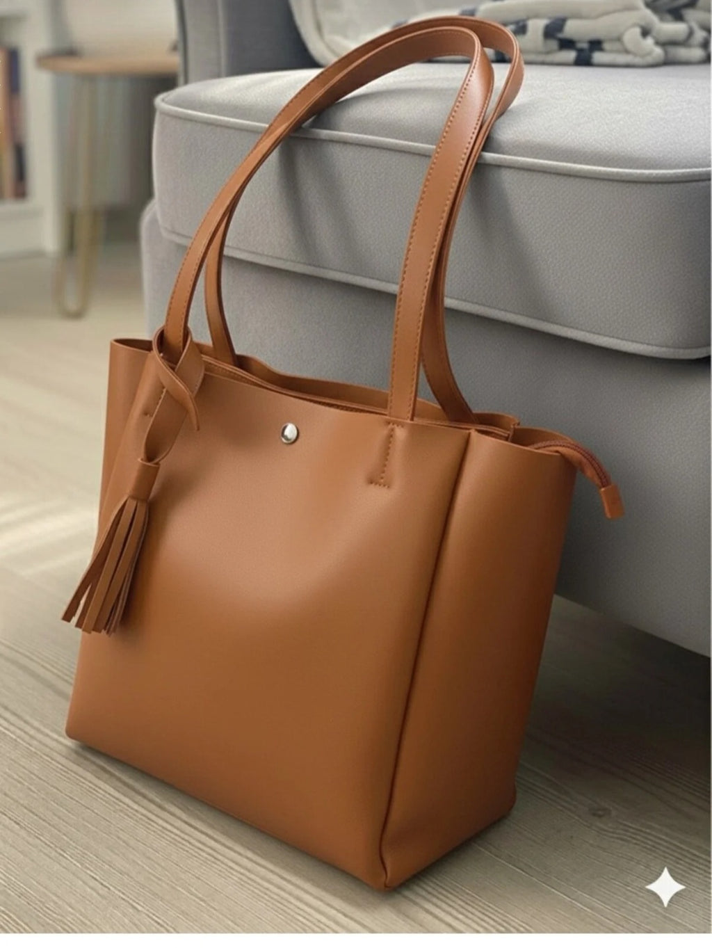 Madame Women's Handbag Quality Faux Leather Shopper