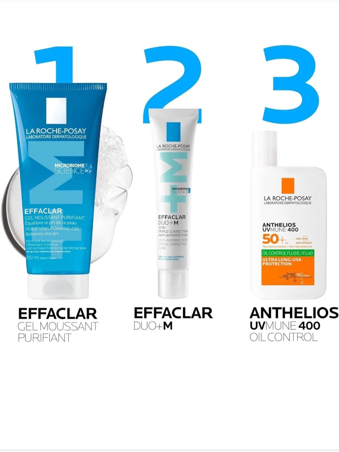 كريم مرطب إيفاكلار دو+ إم للوجه للبشرة الدهنية، يعالج الشوائب والرؤوس السوداء