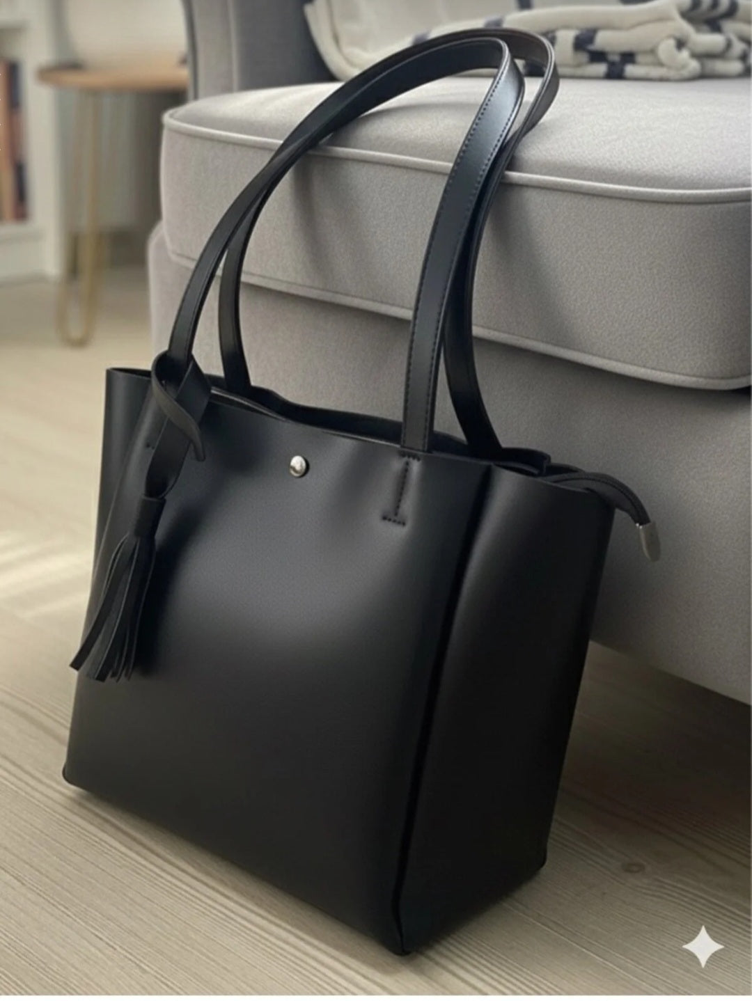 Madame Women's Handbag Quality Faux Leather Shopper