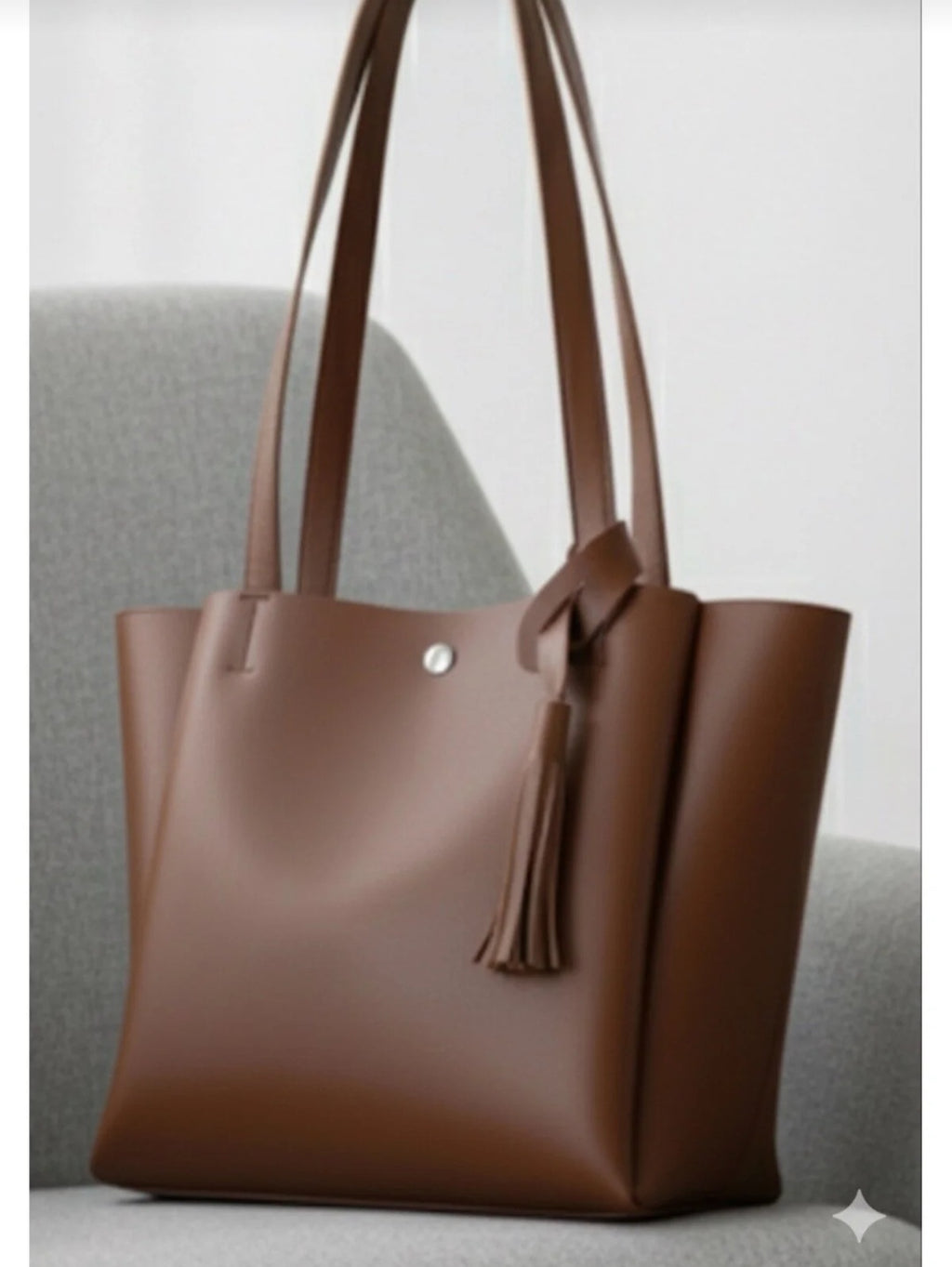 Madame Women's Handbag Quality Faux Leather Shopper