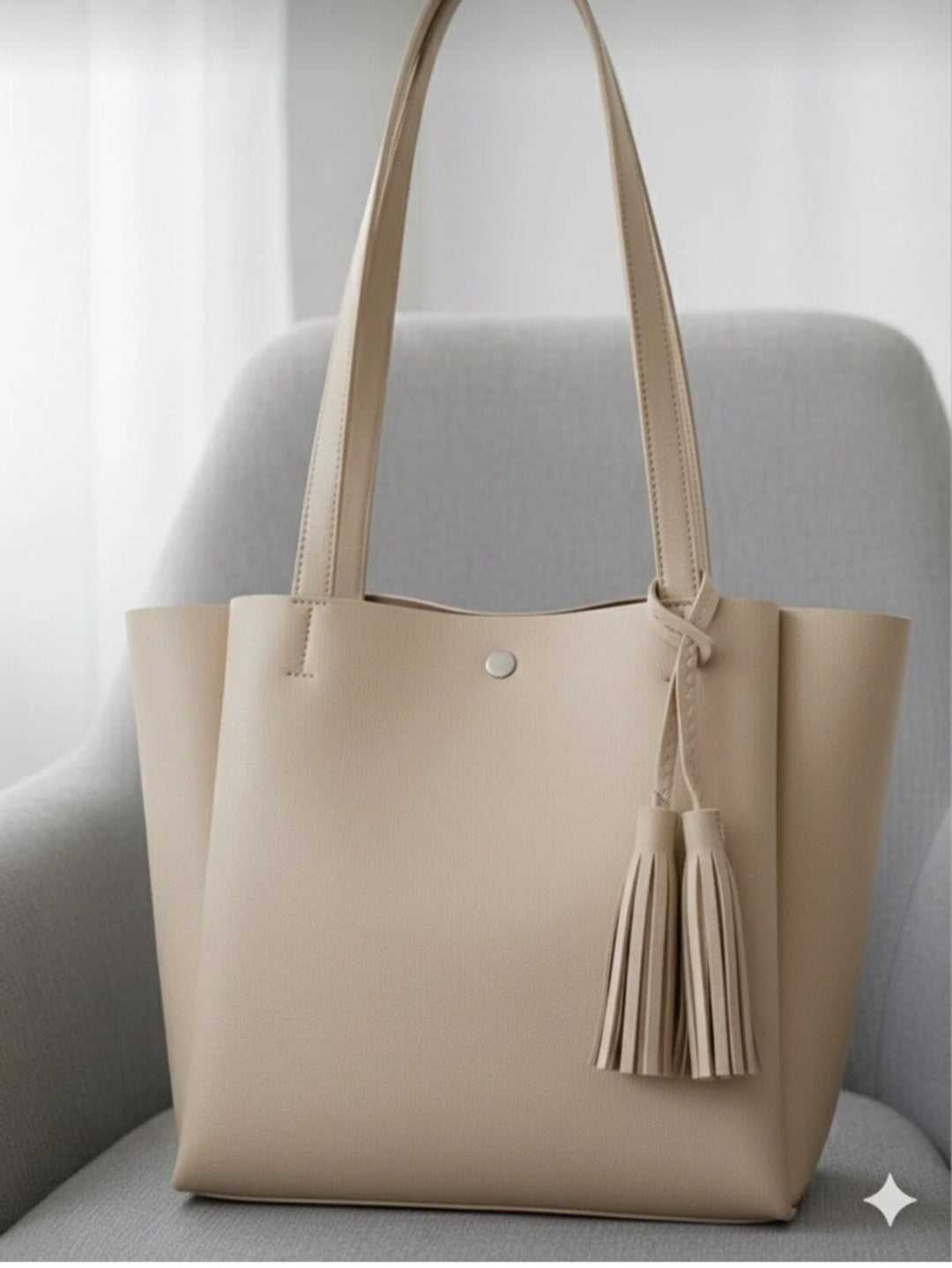 Madame Women's Handbag Quality Faux Leather Shopper