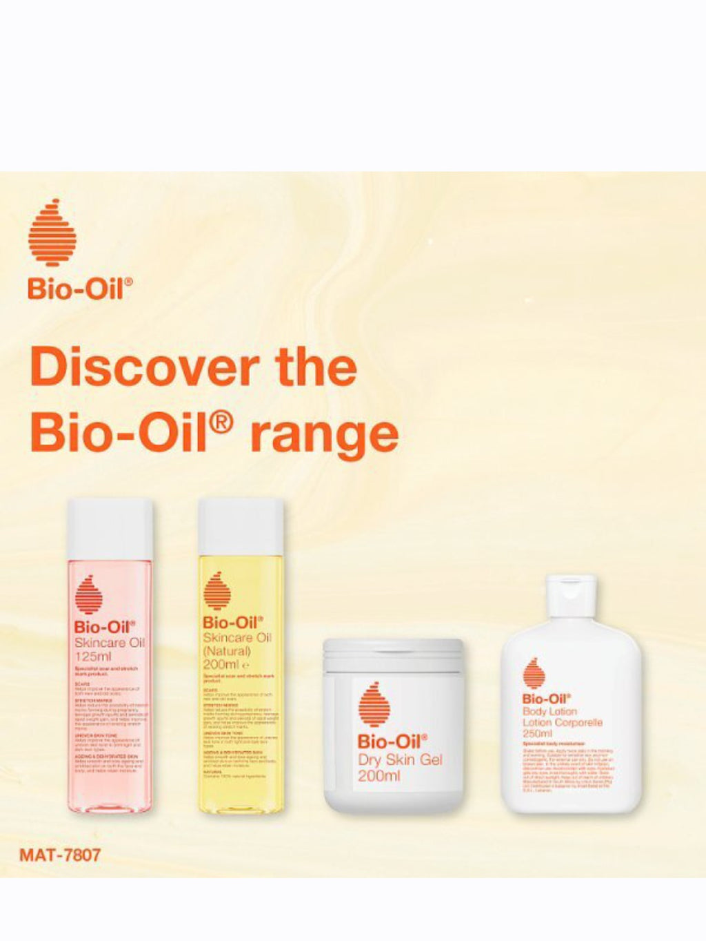 مجموعة أساسيات العناية بالبشرة والترطيب من Bio-Oil®
