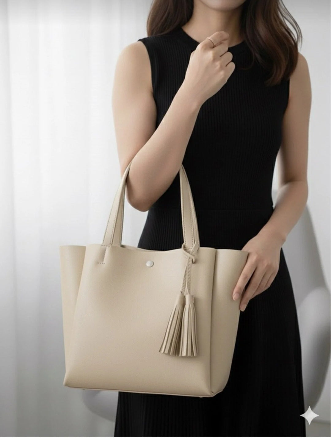 Madame Women's Handbag Quality Faux Leather Shopper